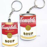 Xmas Gifts Custom Made Soft Pvc Plastic 3d Keychain/rubber Key Chains With Own Embossed Logo