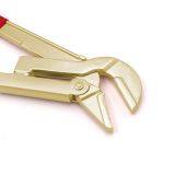 WEDO Non Sparking Aluminium Bronze DIN5234 Water Pump Pliers, Swedish Type 45° thumbnail-3
