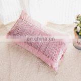 Luxury Modern 100%Polyester Velvet Pillow Cushion With Fringe Tassels for Home Deco thumbnail-6