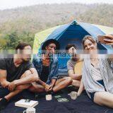 Picnic Bag With Blanket Fashionable Waterproof Fleece Outdoor Blanket Sleeping Bag Camping thumbnail-6