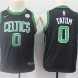 Boston Celtics #0 Tatum Kids Black Jersey