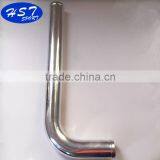 stainless steel surface polished L shape pipe aluminum pipe/tube