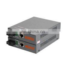 10/100/1000 Media Converter Single Mode Single Fiber SC Port 20KM HTB-4100 Fiber Ethernet Media Converter thumbnail-5