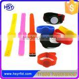 RFID Bracelet Rfid Reader Pulsera Silicone Bands Rfid Wristband Logo and Character Printing thumbnail-4