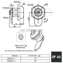 MS822 Hot Sale OEM Mini Type Mailbox Post Cam Lock With Key thumbnail-5