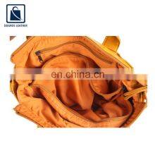 Leading Supplier of Anthracite Fitting Cotton Lining Material Women Genuine Leather Shopper Bag at Wholesale Price thumbnail-3