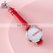 SHENGKE New Stylish Girls Red Sport Watch Fashion Luxury Brand Gold Quartz Watches Ladies Classic Reloj Para Mujer thumbnail-4