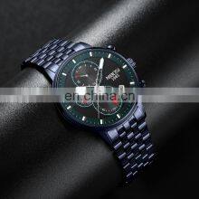 NIBOSI 2531 Montre Luxe Homme Three-Eye Six-Pin Chronometer Quartz Watch With Calendar thumbnail-3