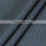 Stock Lot High Quality With Low Price Mini Checked TR Brushed Stretch Fabric for Men Suit thumbnail-2