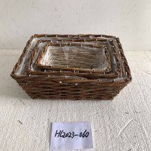 Cheap Storage Willow Basket For Garden And Decoration Use thumbnail-1