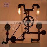 Popular Loft Industrial Vintage Pipe Wall Lamp With Edison Bulb Wall Lamp
