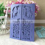 15th Bar Mitzvah Card Wishes Card Laser Cut Paper Craft Invitation Card Qj-32 Supplier's Choice