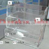 Clear Three Layers Acrylic Box thumbnail-1