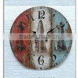 Vintage Antique Handmade Large Home Goods Hanging Metal Decorative Wall Clock Quality Choice thumbnail-3