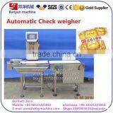 Accurate BY-XBC automatic food sachet weight checker, food bag check weigher