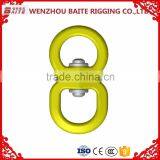 4KN Breaking Force Aluminum Double Swivel Bolt ,golden Swivel Ring , Snap Hook Bag Parts & Accessories thumbnail-3