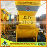 Good Capacity!Force Type!Twin Shaft!CE Certificate!JS500 Electric Self-loading Concrete Mixing Machine for Sale thumbnail-4