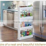 Pull Out Kitchen Organizer Removable Cabinet Kitchen Organizer Anywhere Spice Rack thumbnail-5
