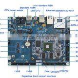 ODM/OEM Freescale Cortex A9 Dual Core Mainboard ,MIPI,CSI,mini-pcie,lvds,HDMI1080P,Android 4.4