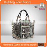 SR06 Fancy Cotton Jacquard Tote Bag Woman thumbnail-1