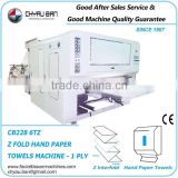 Full Automatic Z Folding Towel Hand Paper Embossing Machine