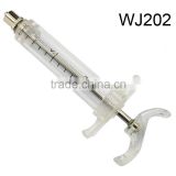 WJ202 Unadjustable TPX Plastic Steel Syringe