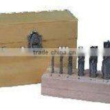 6PCS METRIC MICROGRAIN SOLID CARBIDE END MILLS SET