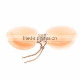 OEM Customized Cheap Nude Plus Size Invisible Adhesive Strapless Bra For Evening Dresses thumbnail-3