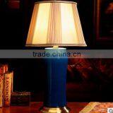Noble Factory Supplied Blue Antique Table Lamp for Weddings With Shadow thumbnail-2