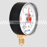 air pressure gauge with red pointer