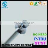 HIGH QUALITY DOUBLE CSK COUNTERSUNK STEEL P-T POP BLIND RIVETS FOR ELECTRONIC COMPONENTS thumbnail-4