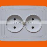 European Style 2 Pin Wall Socket (F2209)