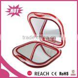 Acrylic Square Double Side Make up Table Folding Pocket Mirror thumbnail-5