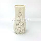 Ceramic Vase Modern Design, Ceramic Flower Vase Western Style, Porcelain Vase Home Decoration thumbnail-2