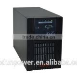 Single Phase 1400W/2000VA Portable 72VDC-220VAC LED Pure Sine Wave with built-in 7AH*6 Backup UPS