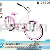 man for womens chopper bicycle beach cruiser bike/bike 26 alibaba import/steel beach cruiser frame