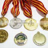 Various Millitary Gold Silver Bronze Medallion Custom Neck Metal Medal