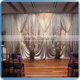 Allstar Elegant Telescopic Beautiful Pipe Drape System Wedding Backdrop Stand thumbnail-4
