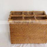 Eco Friendly Rattan Laundry Basket, Rattan Storage Basket thumbnail-6