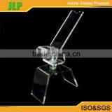 JLP Wholesale Acrylic Shoe Display Stand,glass Shoe Rack Display