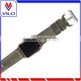 OEM 38mm 42mm Calf Leather Watch Band Pre-v Buckle Adapter for Apple Watch Strap thumbnail-4