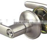 Tubular Handles Lever Lockset With Passage, Privacy, Entrance Function Zinc Alloy Leverset Lock thumbnail-6