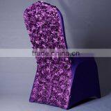 2016 Newest Design Spandex Chair Cover Wedding Used Rose Chair Covers thumbnail-6