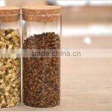 600ml Straight Transparent Glass Jar,strorage,container With Lid Quality Choice thumbnail-1