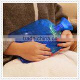 Premium Blue Large PVC Hot Water Bottle Wholesale Price China Imports thumbnail-4