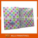 High quality UV offset printing PVC folder for note book A4,A5,A6