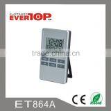 2016 FASHION NEWLY CHEAPEST DIGITAL CALENDAR CLOCK ET864A