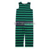 2016 Spring Summer Knit Stripe Baby Romper Manufacture Organic Cotton Pajamas Organic Cotton Baby Rompers Wholesale Baby Clothes thumbnail-3