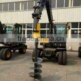 Clay Auger /Earth Auger Used By Excavator SUMITOMO S160 For Post Hole Digging thumbnail-6