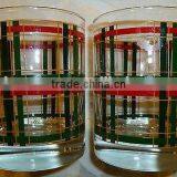 VINTAGE Houze Christmas Stained Glass On The Rocks thumbnail-2